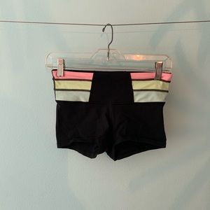 Reversible Lululemon spandex shorts